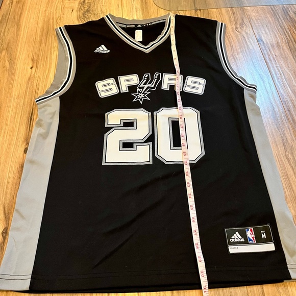 Adidas Manu Ginobili San Antonio Spurs Basketball Jersey - Picture 3 of 4